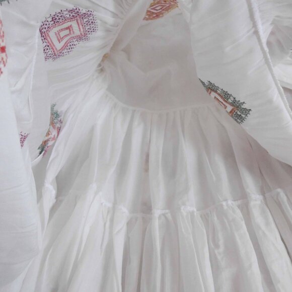 NWT Caffe’ d’Orzo Girls 12 Embroidered Folkish Dress - Picture 11 of 16